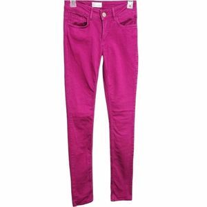 NWOT Red Valentino Skinny Jeans in Magenta Size 26
